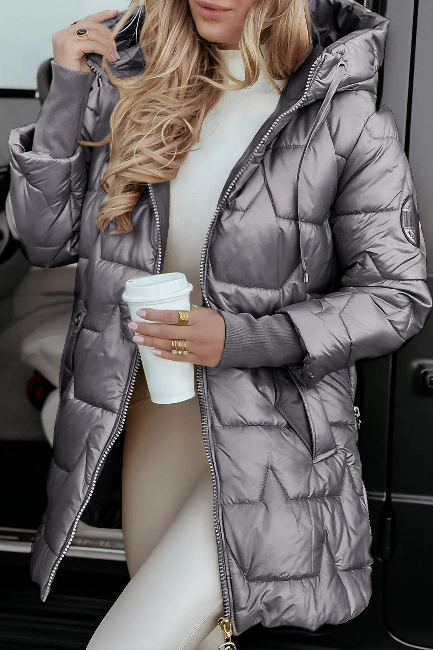 Evie - Trendy Puffer Jas