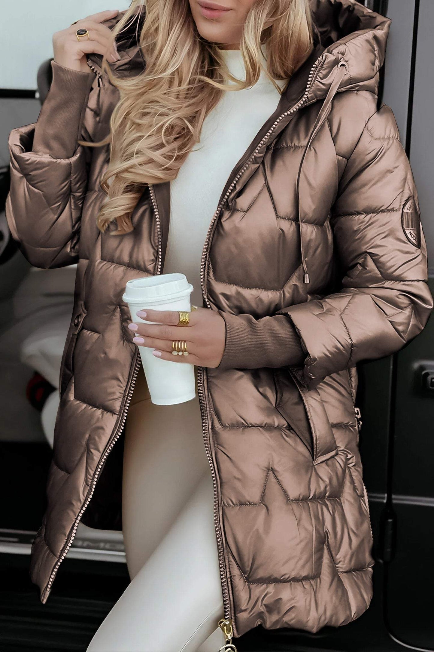 Evie - Trendy Puffer Jas