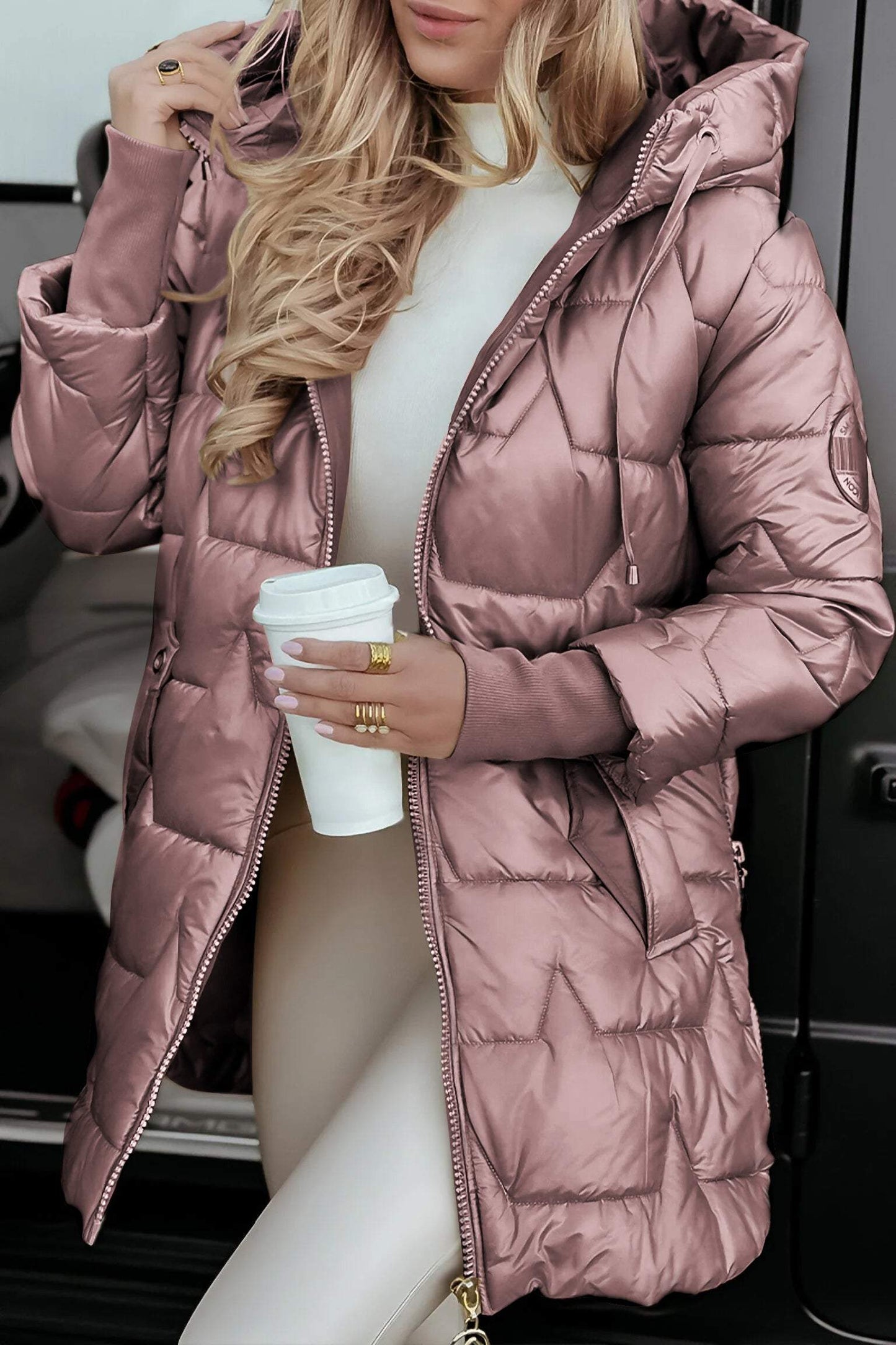 Evie - Trendy Puffer Jas