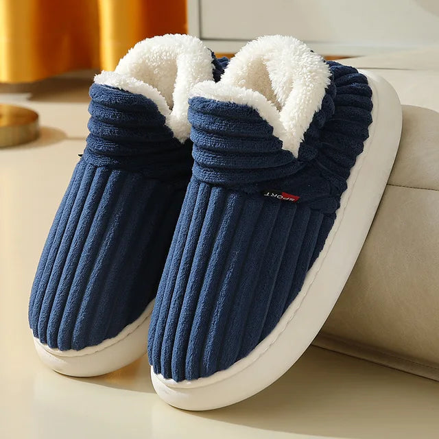 luxe bontpantoffels