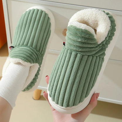 luxe bontpantoffels