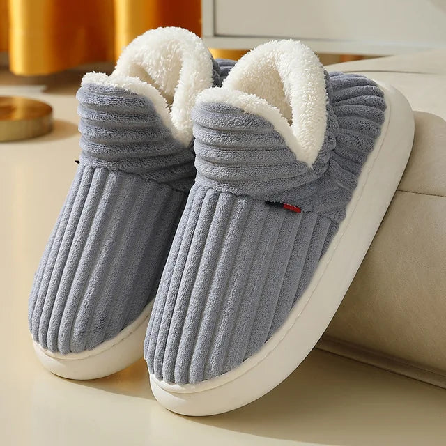 luxe bontpantoffels