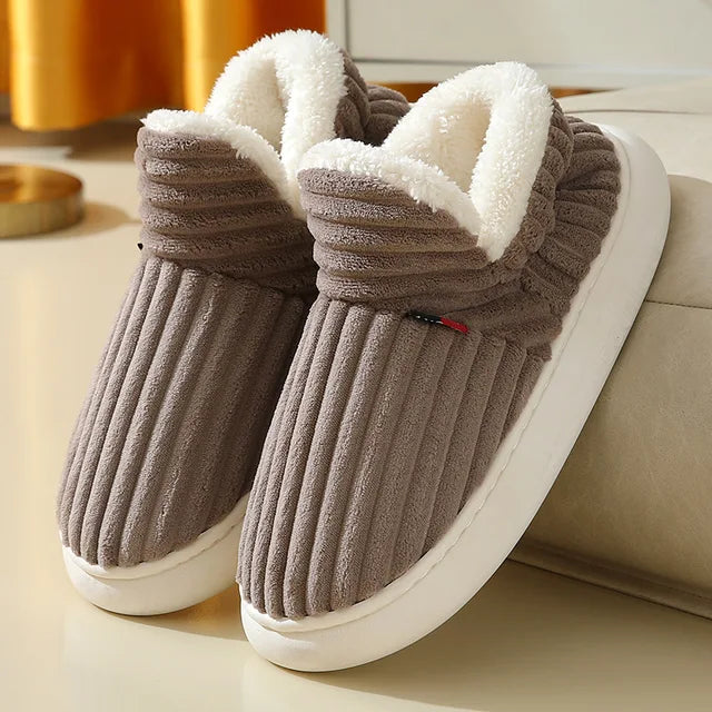 luxe bontpantoffels