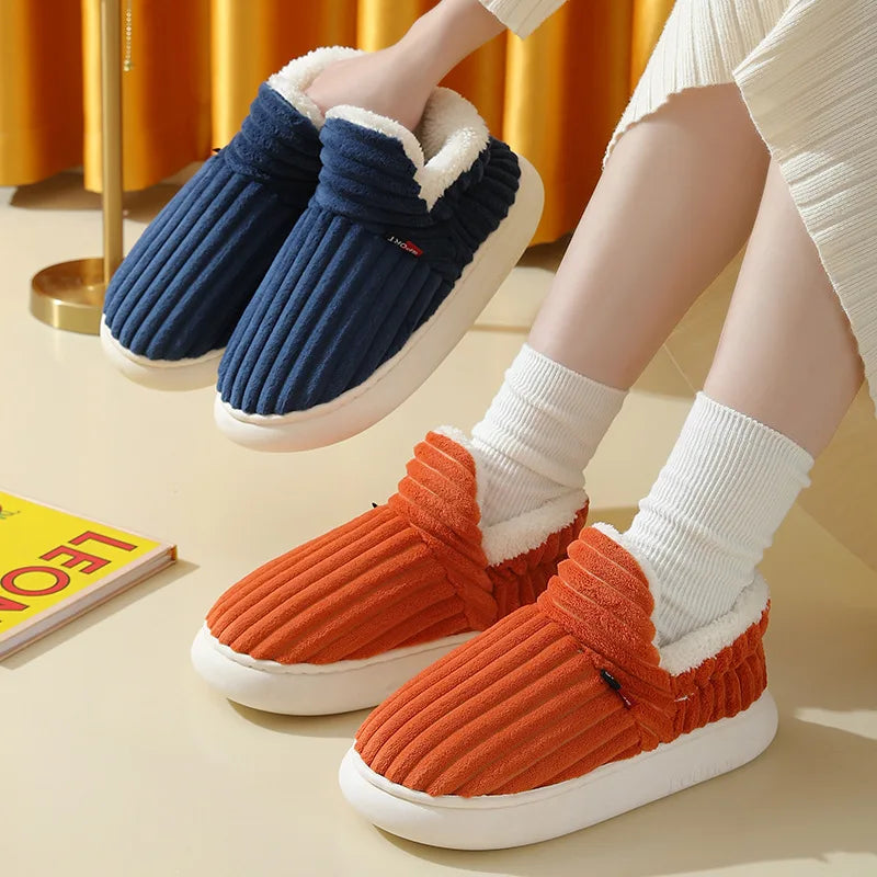 luxe bontpantoffels